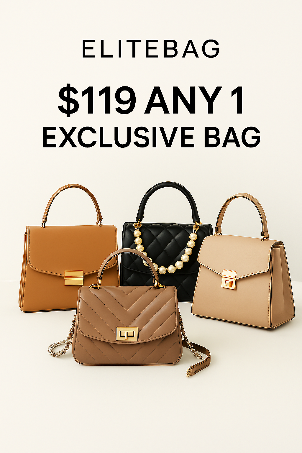 $119 Any 1 Exclusive Bag
